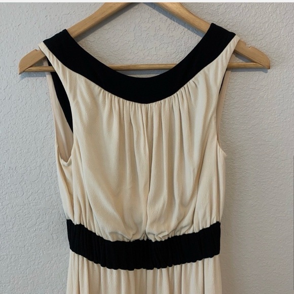 kate spade bisque crepe button back elegant sz6 dress goddess/Audrey Hepburn - Picture 14 of 14